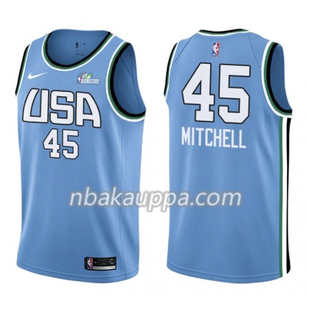 Utah Jazz Donovan Mitchell 45 Nike 2019 Rising Star Pelipaidat Swingman - Miesten